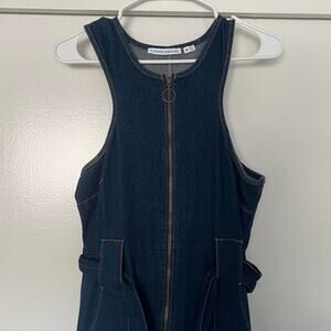 DENIM MAXI DRESS